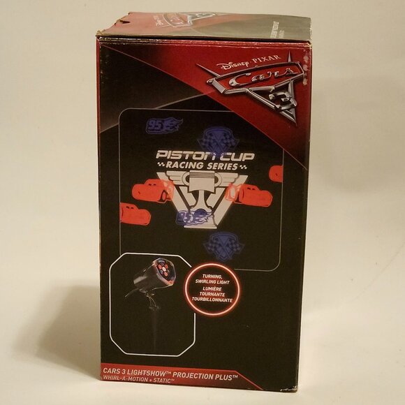 Disney Pixar Cars 3 Lightshow Projection Plus Lamp Gemmy Industries BNIP 2018 - Picture 2 of 8